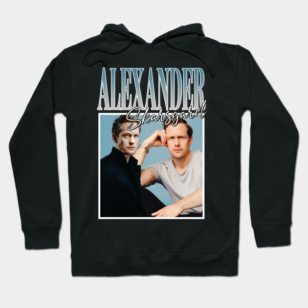 Alexander Skarsgard Hoodie by TeesBySilvia